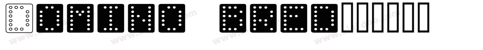 Domino bred字体转换